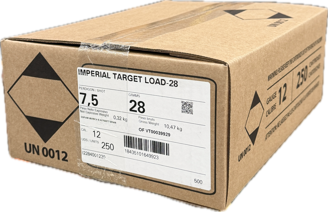 IMPERIAL TARGET LOAD 12 GA 28 GRAM 1250 FPS SLAB