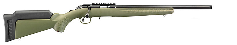 RUGER AMERICAN RIMFIRE 22LR  18"OD GREEN