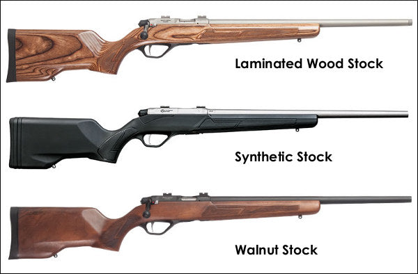 LITHGOW LA101 17 HMR POLY BLACK THREADED LEFT HANDED