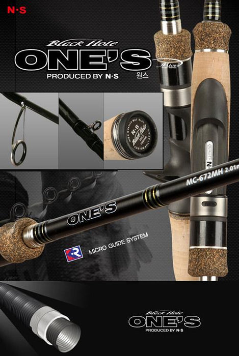 NS ONES MICRO S-702UL 2 PCE SPIN ROD 