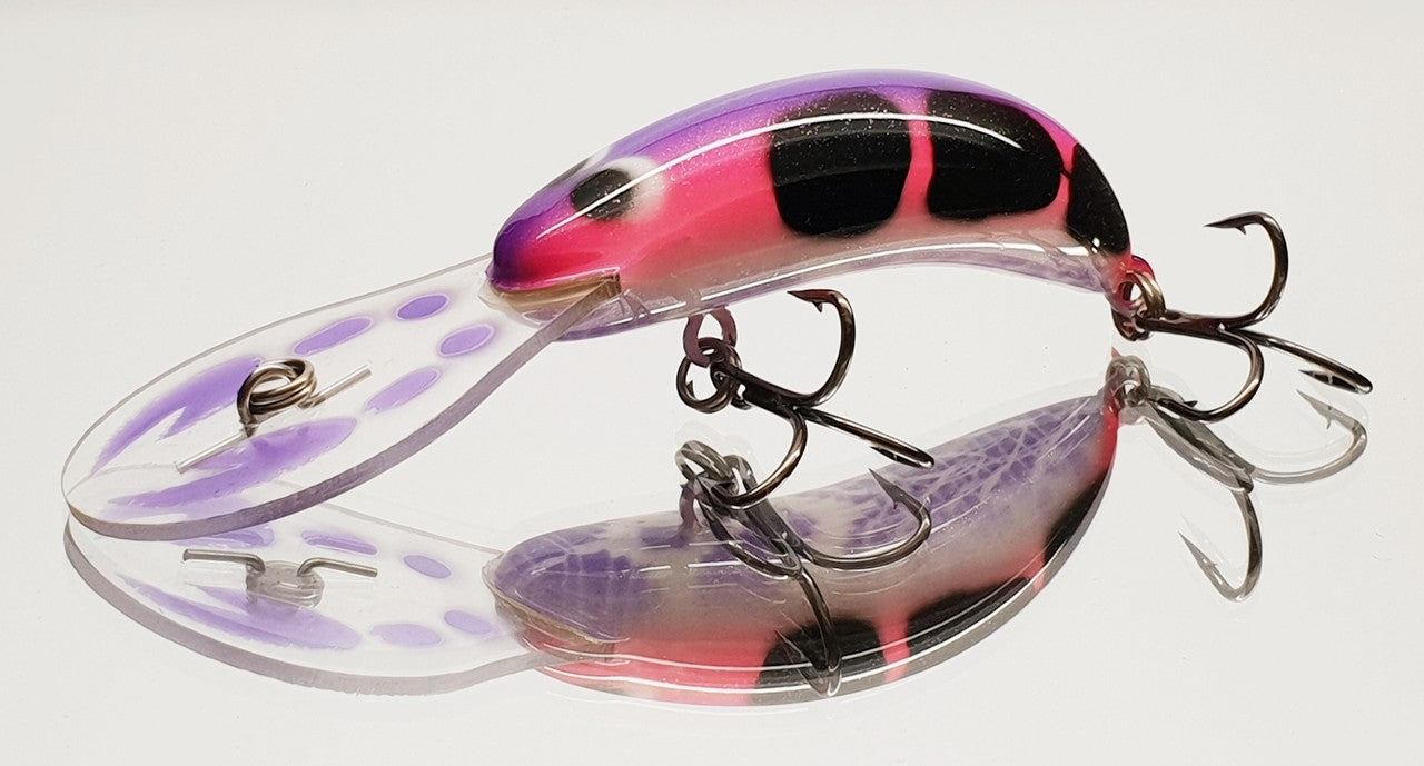 JD EDDY SUPER BUG 65 PURPLE YABBY [LURECOLOUR:PURPLE YABBY]