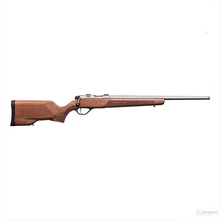 LITHGOW LA101 17 HMR WALNUT TITANIUM THREADED RIGHT HANDED