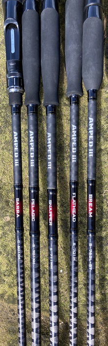 NS AMPED 3 681MH 10-20LB 1PCE BARRA BAITCAST [RODSIZE:681MH B/CAST]