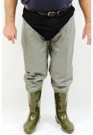 HORNES WADERS THIGH BOOT PIMPLE SOLE STANDARD SIZE 12 [WADERSIZE:STD 12]