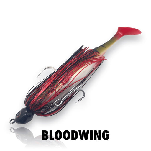 SPINWRIGHT SPINNERBAIT 1OZ IRUKANDJI 9' BLOODWING [LURECOLOUR:BLOODWING]