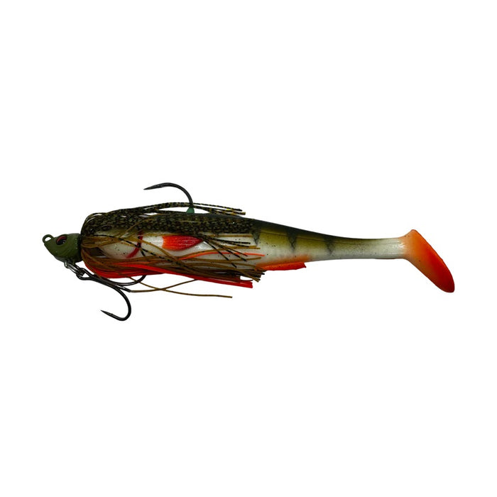 SPINWRIGHT SWIMJIG 1/2OZ IRUKANDJI 7" HOTWING [LURECOLOUR:HOTWINGS]