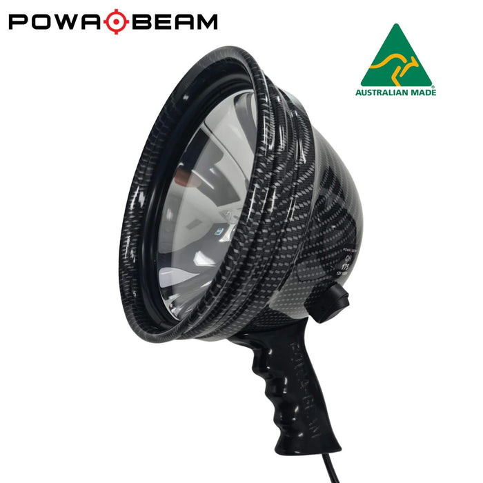 POWA BEAM SPOTLIGHT CARBON FIBRE 175MM 100W HAND HELD 