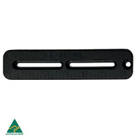 MANEL ARCA SWISS RAIL 17.5CM 2 SLOT STEEL BLACK