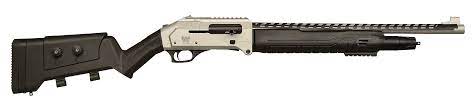 AXOR ARMS BUSHPIG XT 12G 20" LEVER RELEASE SHOTGUN 5+1 SILVER / SYNTH