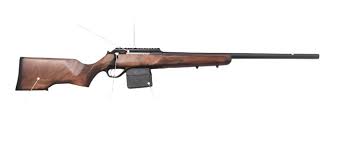 LITHGOW LA102 .223REM VARMINT WALNUT BLACK CCOTE TH 