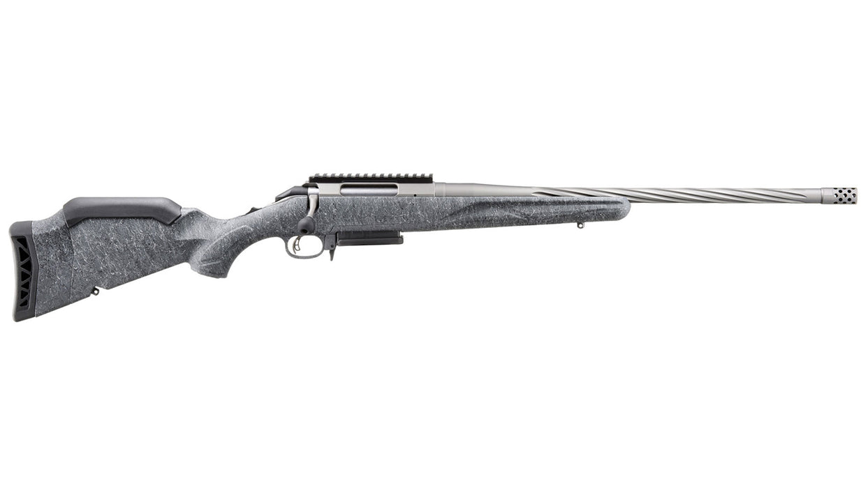 RUGER AMERICAN GEN II STD 308 WIN GREY 20"  + MUZZLE BRAKE 3 SHOT