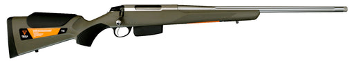 TIKKA T3X ASPIRE LITE GREEN STAINLESS FLUTED 223 REM MT 22.4" 1:8 LEFT HANDED