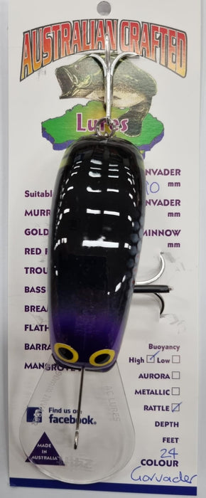 AUSTRALIAN CRAFTED INVADER 90MM 24FT #GORVADER [LURECOLOUR:GORVADER]