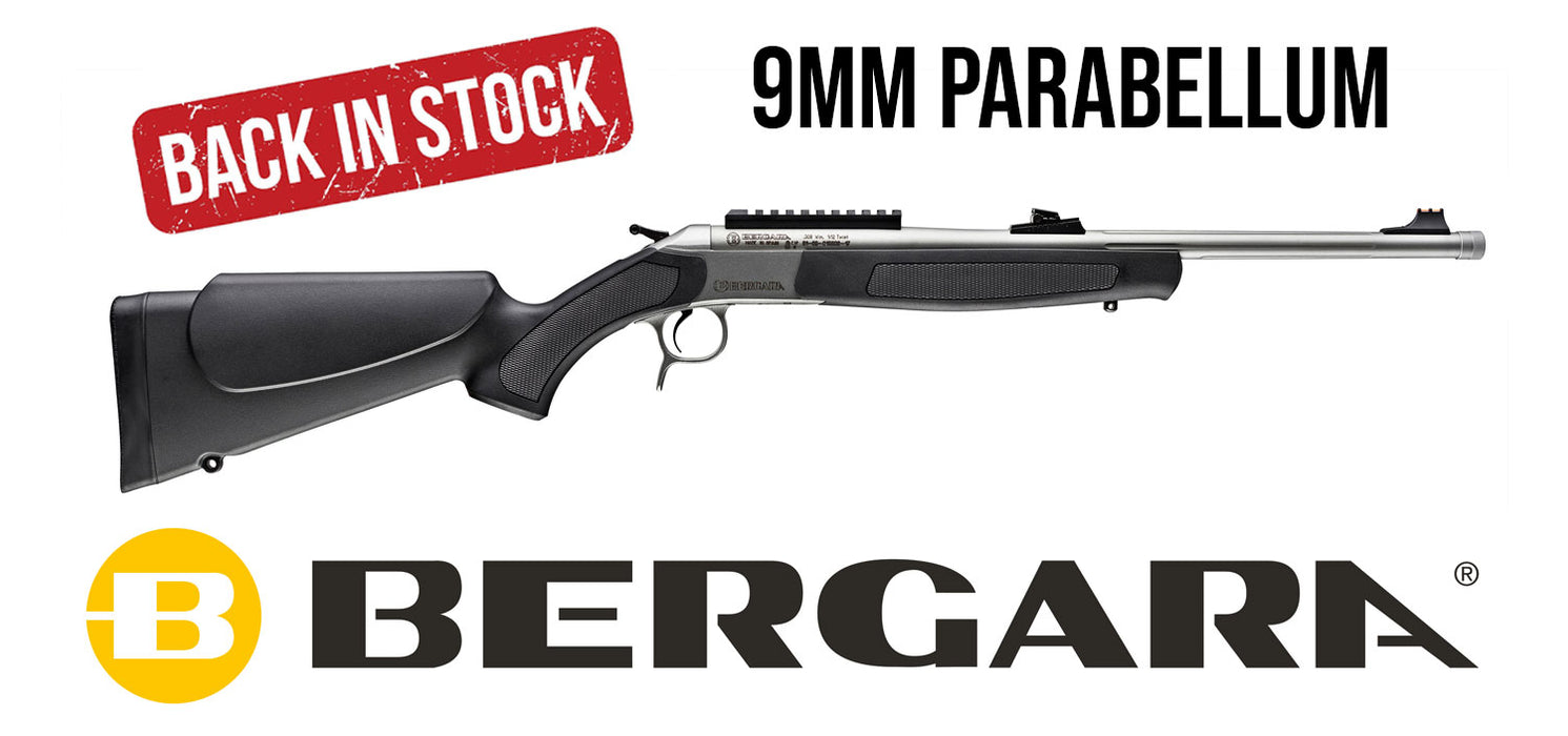 BERGARA BA13 TAKE DOWN STANDARD BLK SS 9MM 18"