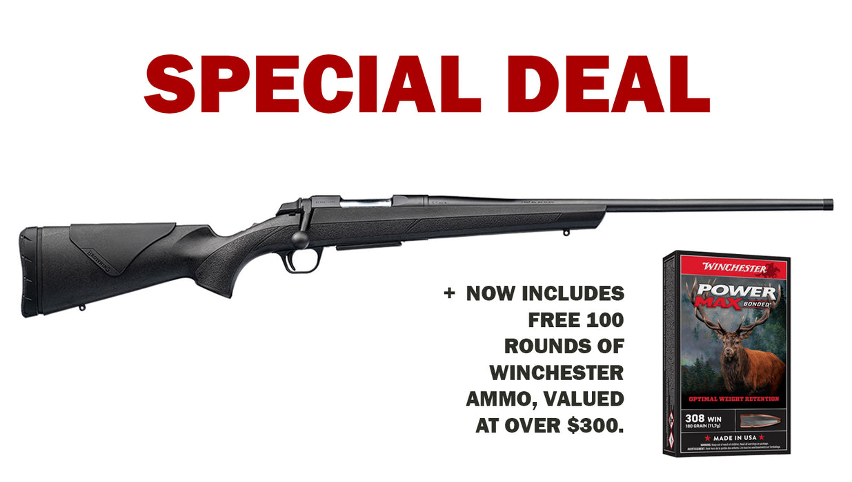 BROWNING A-BOLT 3+ COMPOSITE THREADED 308WIN 5RND