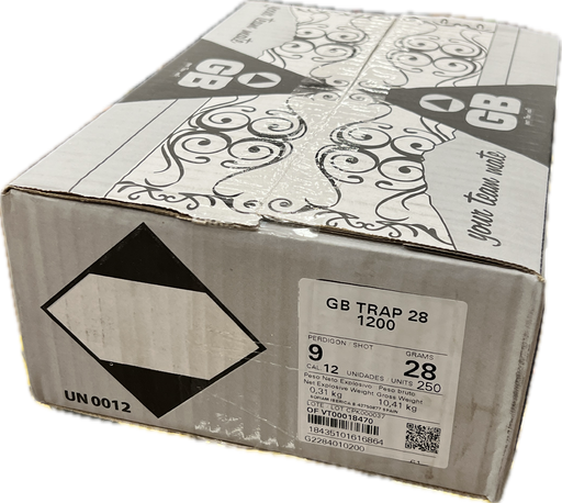 GB TRAP 12G 28GM 9 1200FPS SLAB 250 