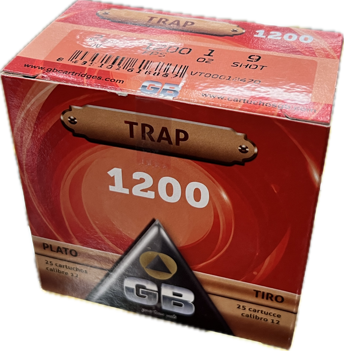 GB TRAP 12G 28GM 9 1200FPS 25PK