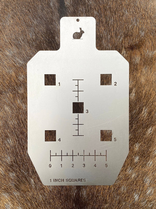 BUNNIES OF BALYANG STENCIL 1 INCH SQUARE TARGET 