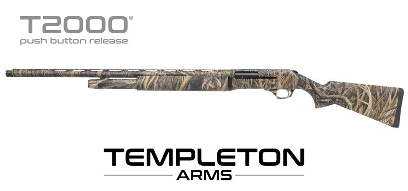 TEMPLETON ARMS T2000 CAMO NO PICATINNY COVER 12GA 5+1 28" LEFT HAND
