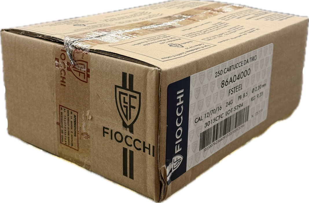 FIOCCHI STEEL 12GA 2 3/4" 8.5 SLAB