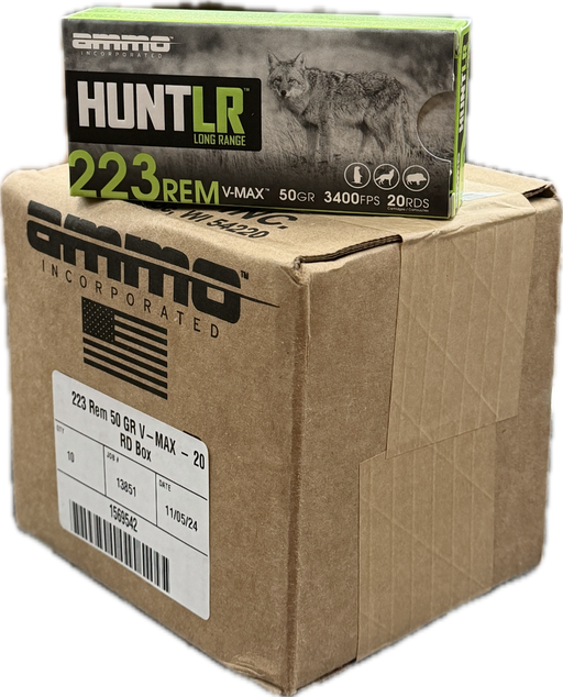 AMMO INC CENTERFIRE 223 REM 50 GR V-MAX 200 PK