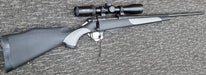 WEATHERBY VANGUARD BLUED SYN 24" BLACK / GREY SYNTHETIC 308 WIN ZERO TECH PACKAGE 