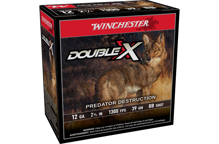 WINCHESTER DOUBLE X MAGNUM 12 GA  39 GM BB 25 PK COMING SOON!