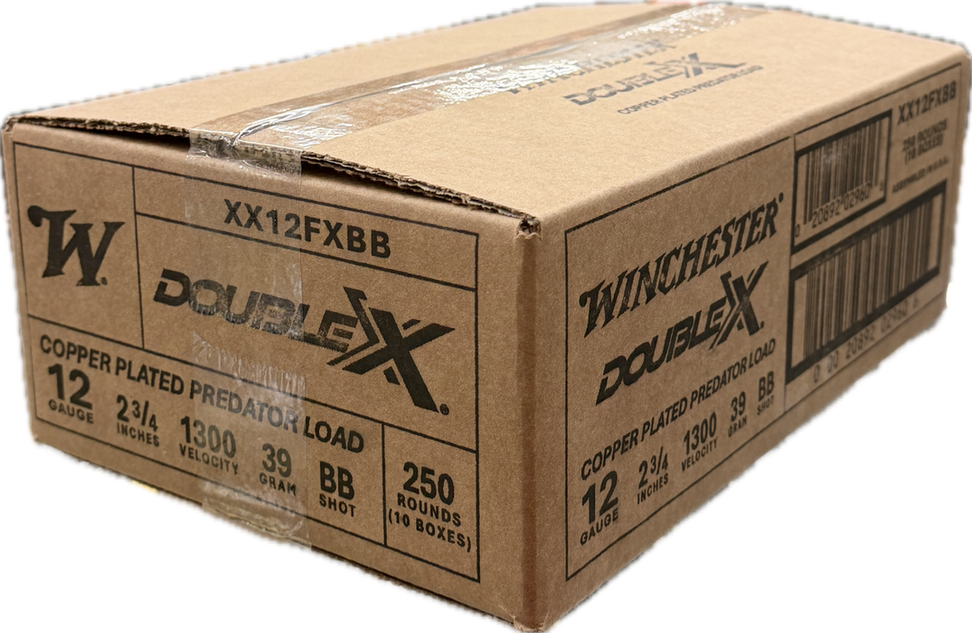 WINCHESTER DOUBLE X MAGNUM 12 GA 39 GM BB 250 PK