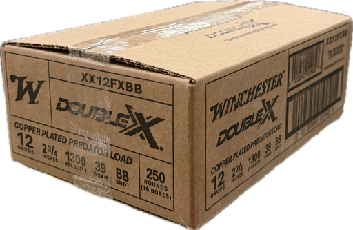 WINCHESTER DOUBLE X MAGNUM 12 GA 39 GM BB 250 PK