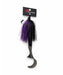 SPINWRIGHT LURES FLUFFBALL GRUB 12" 1OZ BLACK PURPLE [LURECOLOUR:BLACK PURPLE]