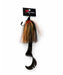 SPINWRIGHT LURES FLUFFBALL GRUB 12" 1/2OZ BLACK ORANGE [LURECOLOUR:BLACK ORANGE]