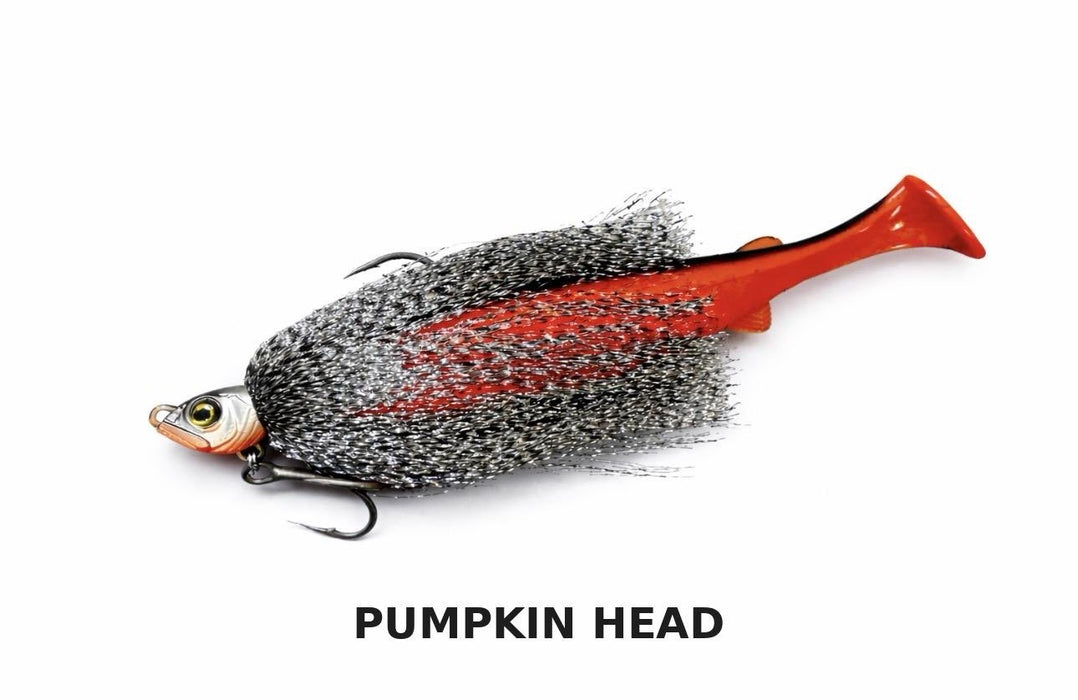 SPINWRIGHT FLUFFBALL ELITE 1OZ 8" PUMPKIN HEAD [LURECOLOUR:PUMPKIN HEAD]