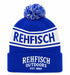 REHFISCH OUTDOORS BEANIE BLUE/WHITE