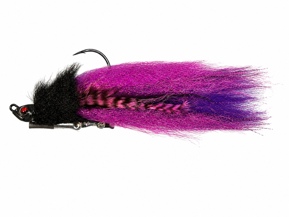 BUSHMAN DAN COD FLY 20CM 14G [LURECOLOUR:WIDOW MAKER]