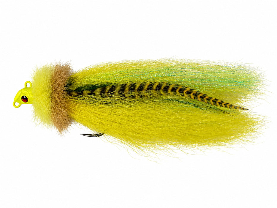 BUSHMAN DAN COD FLY 20CM 14G LEMON DROP [LURECOLOUR:LEMON DROP]