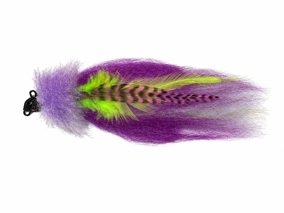 BUSHMAN DAN COD FLY 20CM 14G PURPLE HAZE [LURECOLOUR:PURPLE HAZE]