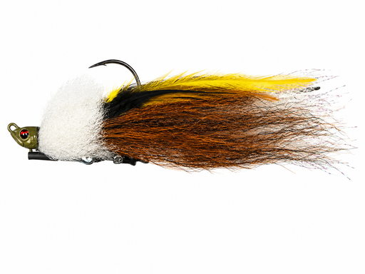 BUSHMAN DAN COD FLY 20CM 14G GOLDEN HORNET [LURECOLOUR:GOLDEN HORNET]