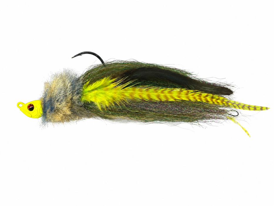 BUSHMAN DAN COD FLY 20CM 28G GRASS CARP [LURECOLOUR:GRASS CARP]