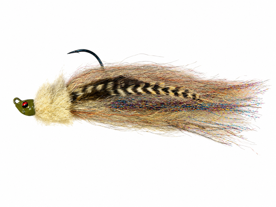 BUSHMAN DAN COD FLY 20CM 28G DIRTY CARP [LURECOLOUR:DIRTY CARP]
