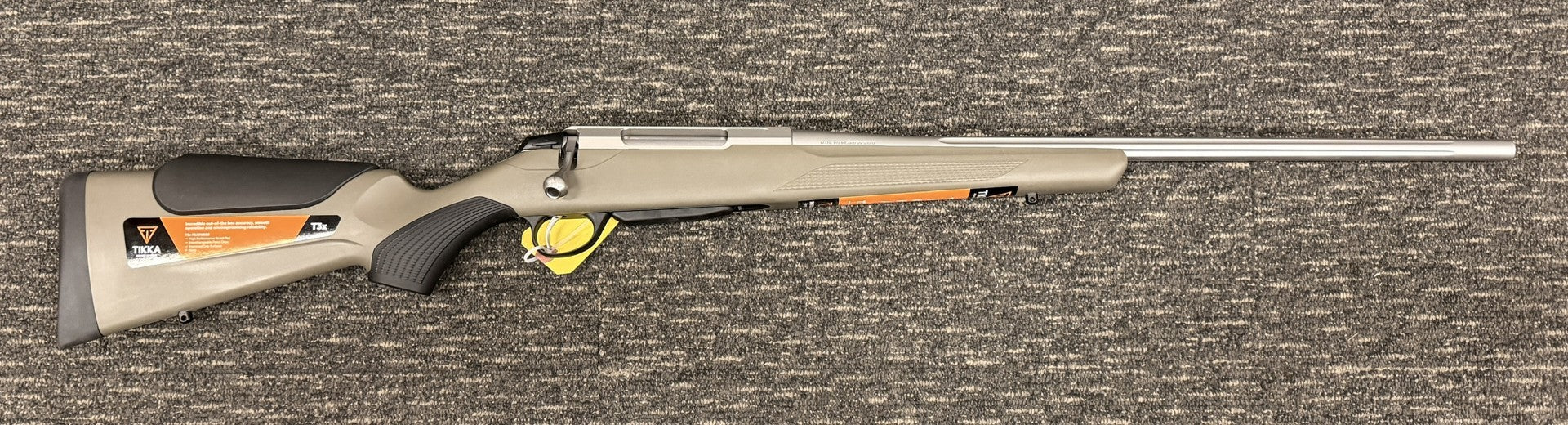 TIKKA T3X ASPIRE 223 REM STAINLESS FLUTED NO THREAD  