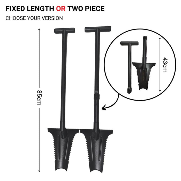 DETECT-ED STEALTH SHOVEL VARIANT 2 PCE (2 X 42.5CM)