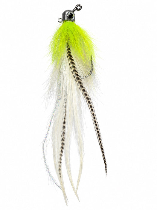 BUDDY GOOD BARRA BUDDY 8/0 CHARTREUSE/WHITE [LURECOLOUR:CHARTREUSE/WHITE]