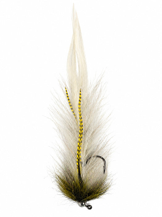 BUDDY GOOD COD BUDDY 10/0 OLIVE/WHITE [LURECOLOUR:OLIVE/WHITE]