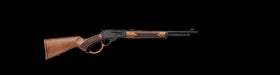 HUGTEK LEVER ACTION 30-30 WIN WALNUT BLUED SIDE EJECT 5 RND MAG