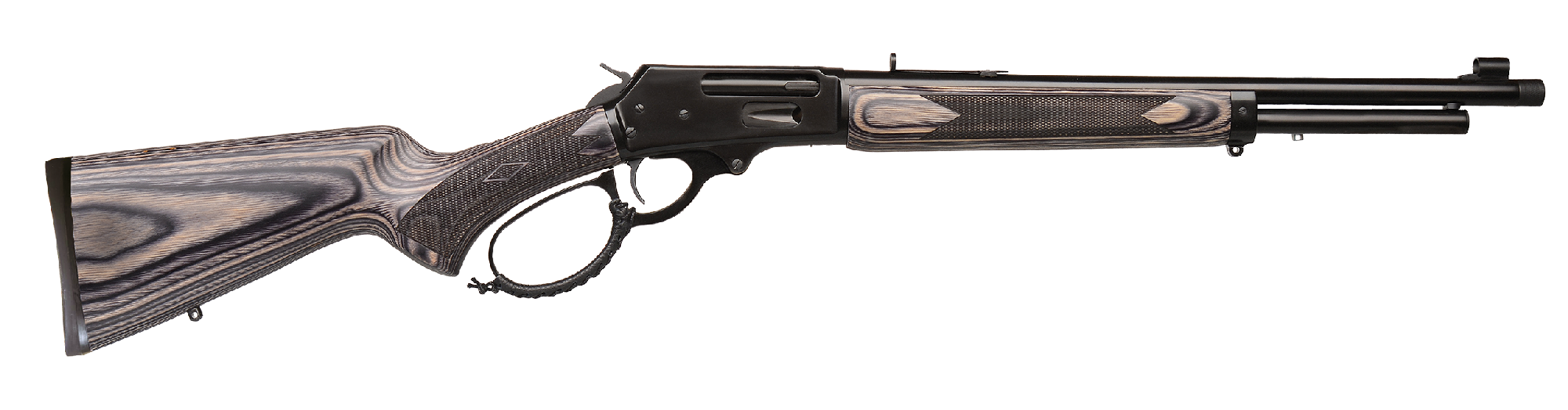 HUGTEK LEVER ACTION 30-30 WIN LAMINATE BLUED SIDE EJECT 5 RND MAG