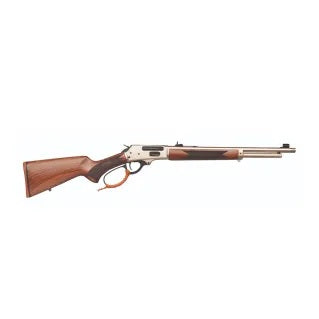 HUGTEK LEVER ACTION 30-30 WIN WALNUT & NICKEL SIDE EJECT 6 RND MAG