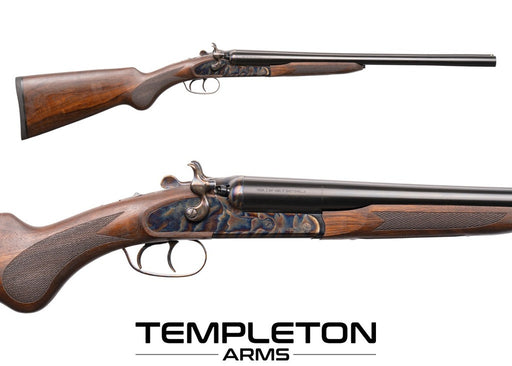 TEMPLETON ARMS GAMBLER SXS HAMMER 12 GA 5 CHOKES 3" CHAMBER CCH FINISH