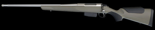 TIKKA T3X ASPIRE LITE GREEN STAINLESS FLUTED 223 REM MT 22.4" 1:12 LEFT HANDED