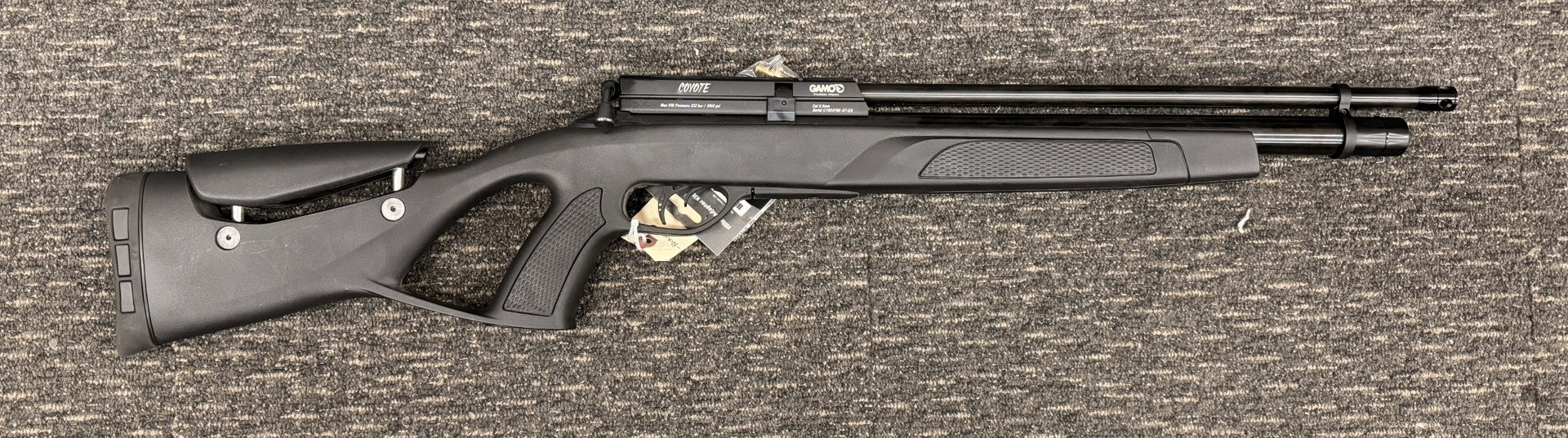 S/H GAMO COYOTE 22 CAL PCP AIR RIFLE S/N- CY550760ST STK- 35507