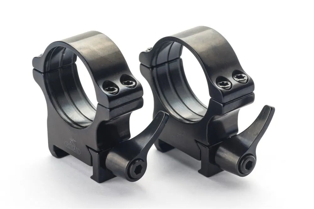 RUSAN RINGS QR WEAVER 1 INCH RING 12MM BASE HEIGHT